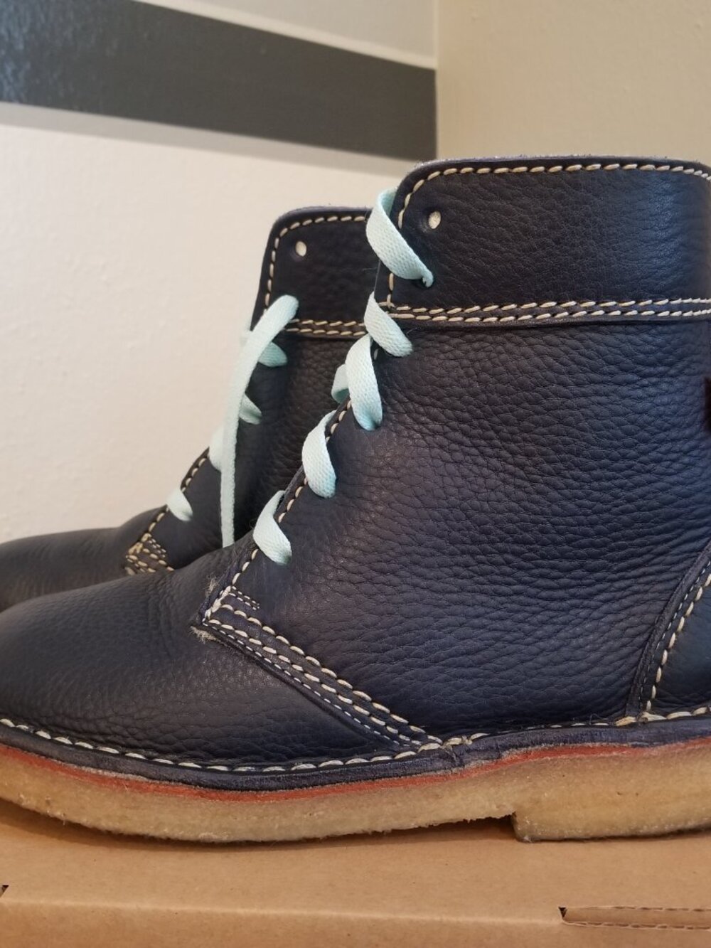 Duckfeet Skanderborg wool-lined Boots in Royal Blue size 39 - Picture 3 of 13